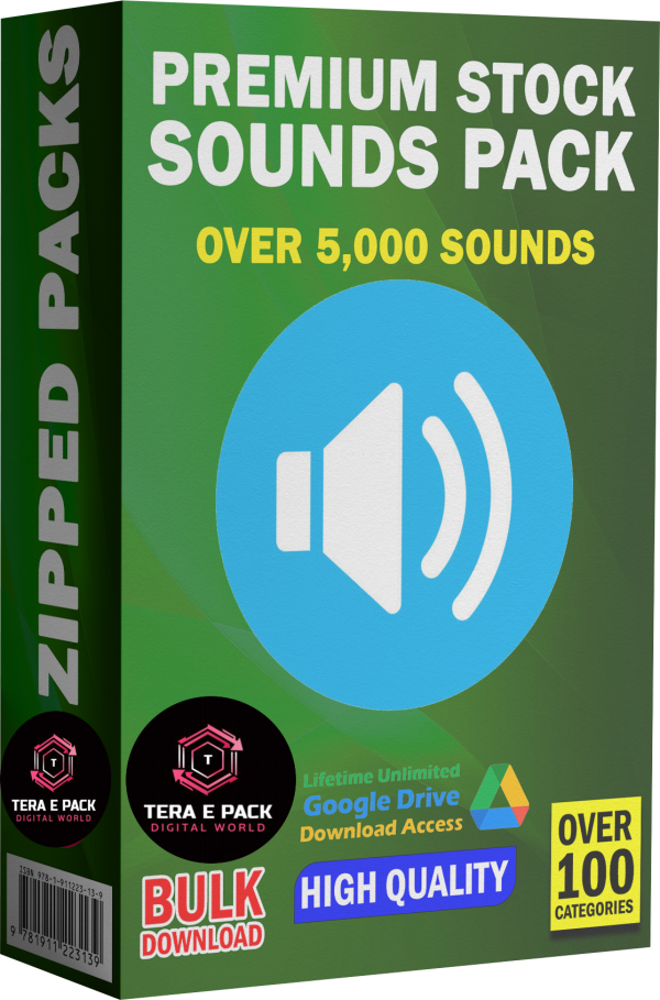All-in-One 5,000+ Stock Sounds Digital Pack